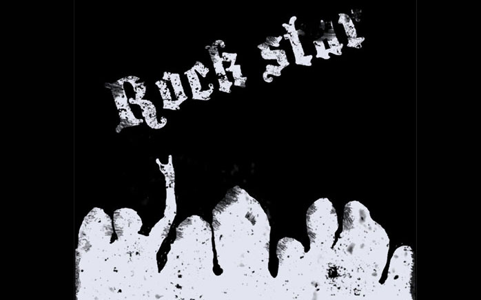 Rock Star T-shirt Design